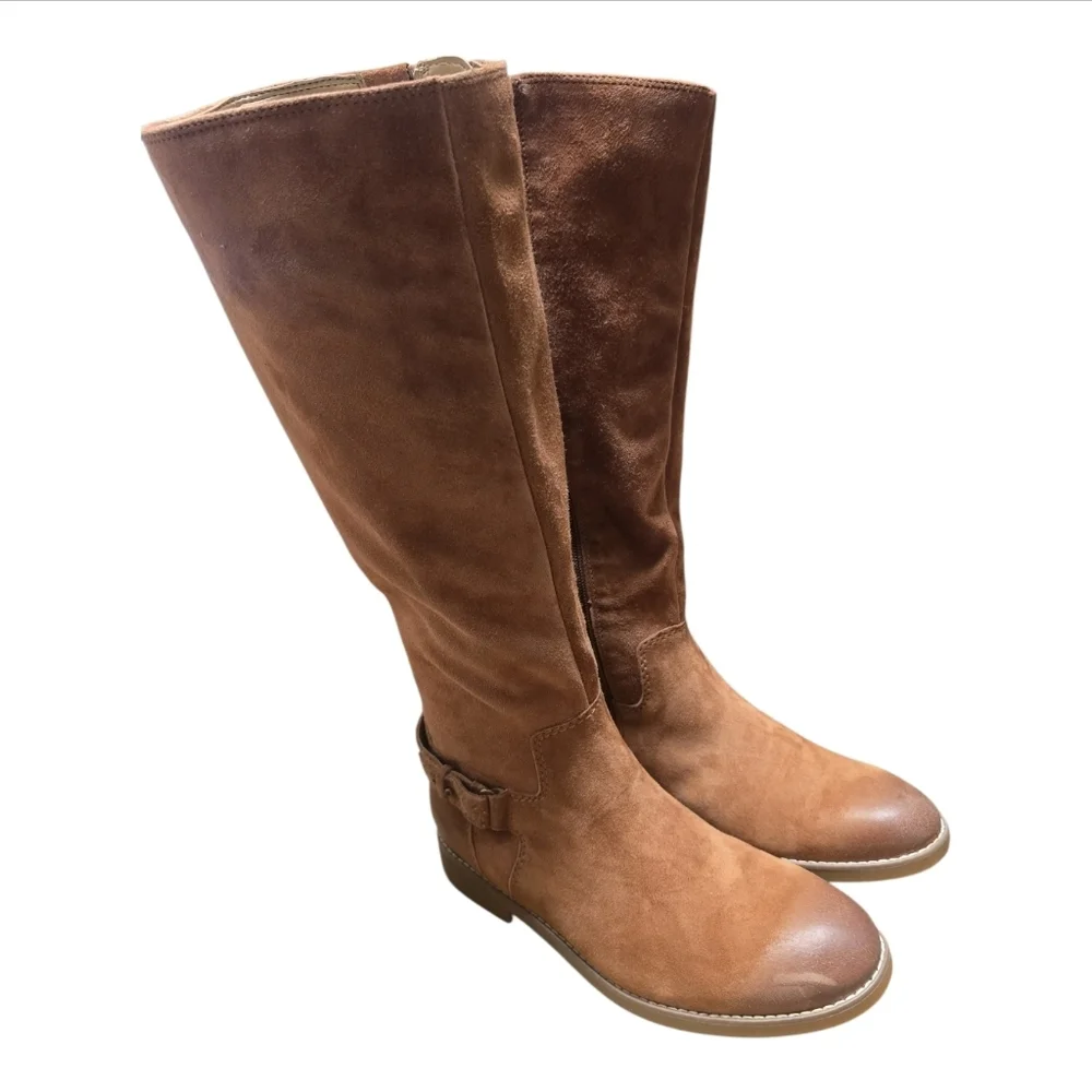 Vionic Rochelle Tall Leather Riding Boots - Picture 5 of 5